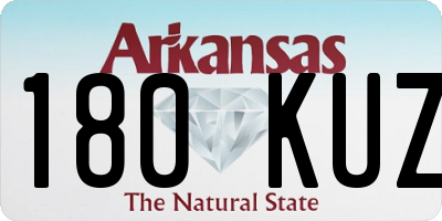 AR license plate 180KUZ