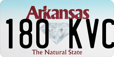 AR license plate 180KVC