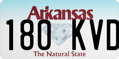 AR license plate 180KVD