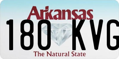 AR license plate 180KVG