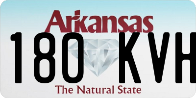 AR license plate 180KVH