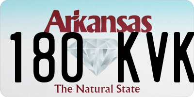 AR license plate 180KVK