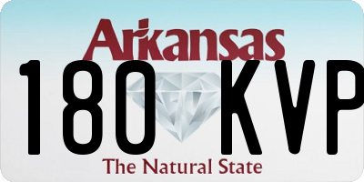 AR license plate 180KVP