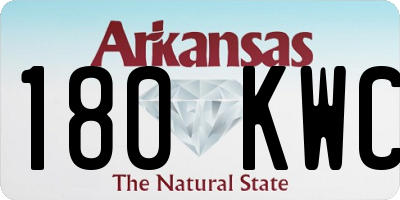 AR license plate 180KWC