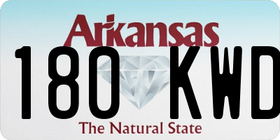 AR license plate 180KWD
