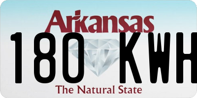 AR license plate 180KWH