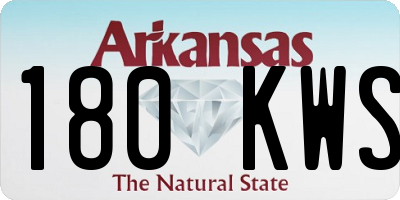 AR license plate 180KWS
