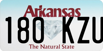 AR license plate 180KZU