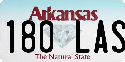 AR license plate 180LAS