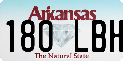 AR license plate 180LBH