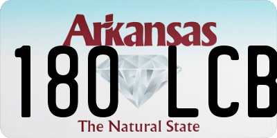 AR license plate 180LCB