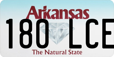AR license plate 180LCE
