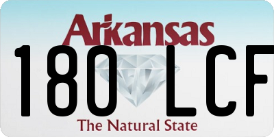 AR license plate 180LCF