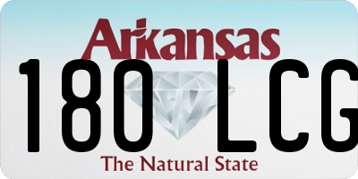AR license plate 180LCG