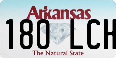 AR license plate 180LCH