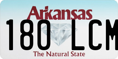 AR license plate 180LCM