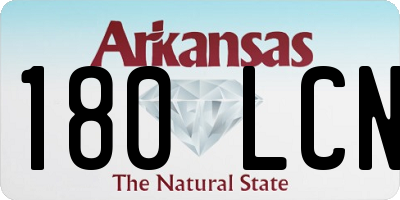 AR license plate 180LCN