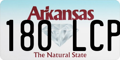AR license plate 180LCP