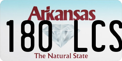 AR license plate 180LCS