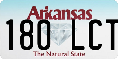 AR license plate 180LCT