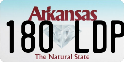 AR license plate 180LDP