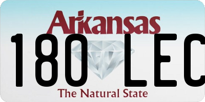 AR license plate 180LEC