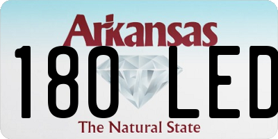 AR license plate 180LED