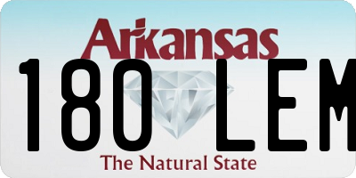 AR license plate 180LEM