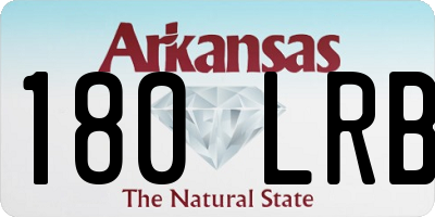 AR license plate 180LRB