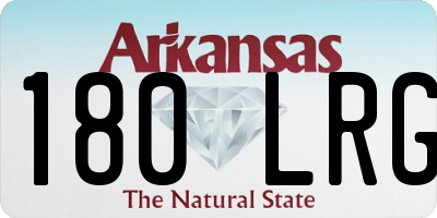 AR license plate 180LRG