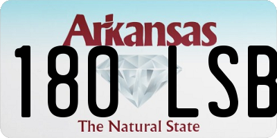 AR license plate 180LSB
