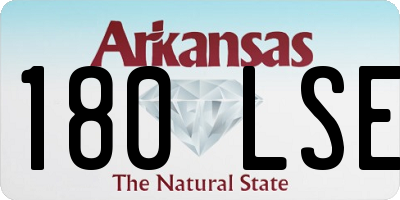 AR license plate 180LSE