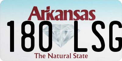 AR license plate 180LSG