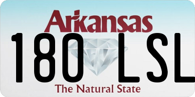 AR license plate 180LSL