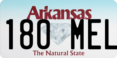 AR license plate 180MEL
