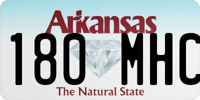 AR license plate 180MHC