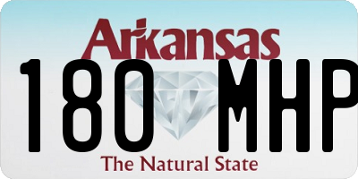 AR license plate 180MHP