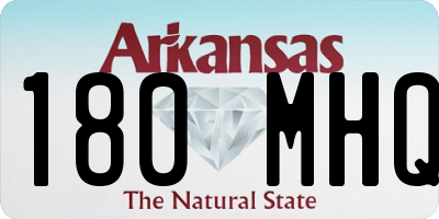 AR license plate 180MHQ