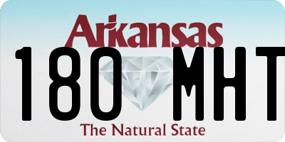 AR license plate 180MHT