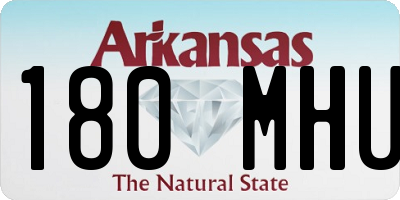 AR license plate 180MHU