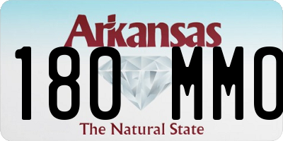 AR license plate 180MMO