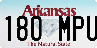 AR license plate 180MPU