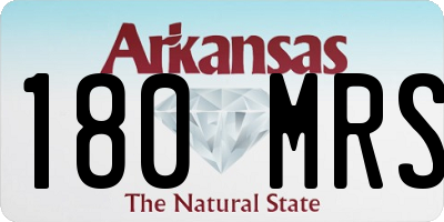 AR license plate 180MRS