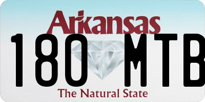 AR license plate 180MTB