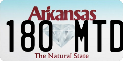 AR license plate 180MTD