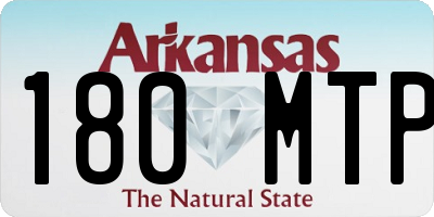 AR license plate 180MTP