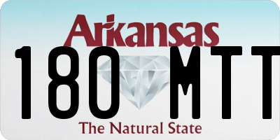 AR license plate 180MTT
