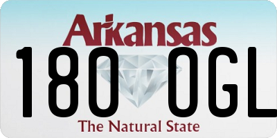 AR license plate 180OGL
