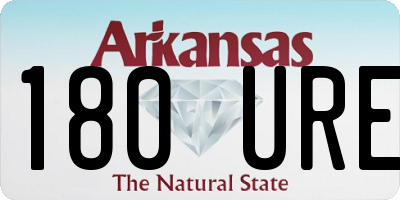 AR license plate 180URE
