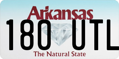 AR license plate 180UTL